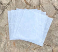 50 Sheets 6 x 6 Inches Natural Fiber Mulberry paper Sheets Square Origami Paper Arts Folding Craft, Decoration Paper, Square Folding Paper for DIY Crafts (White Color, 6x6 Inch)