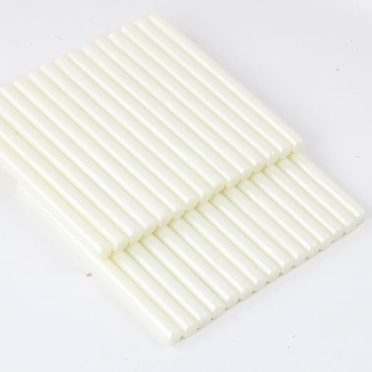 Pearl White Wax Seal Sticks, 30pcs Sealing Wax Sticks, HOSEALING Glue Gun Wax Seal Sticks for Wax Seal Stamp, Premium Sealing Wax for Wedding Invitations, Letter, Envelope (Mini Size)