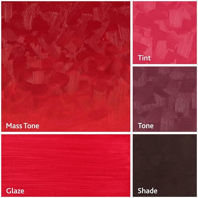 Tusc & Pine Artist Oil Paint - Quinacridone Red, 150 ml, Non-Yellowing, Rich & Creamy Consistency, Maximum Pigment Load, Small Batch Milled Oil Paints Made in the USA for Professional Artists