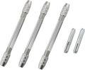 3PCS 0.3-3.2mm Double Ended Pin Vise DIY Hand Drill Pin Vise Drill Jewelry Making Tools Resin Drill Wire Twisting Tools for DIY Hairpin Keychain Bracelets Necklace