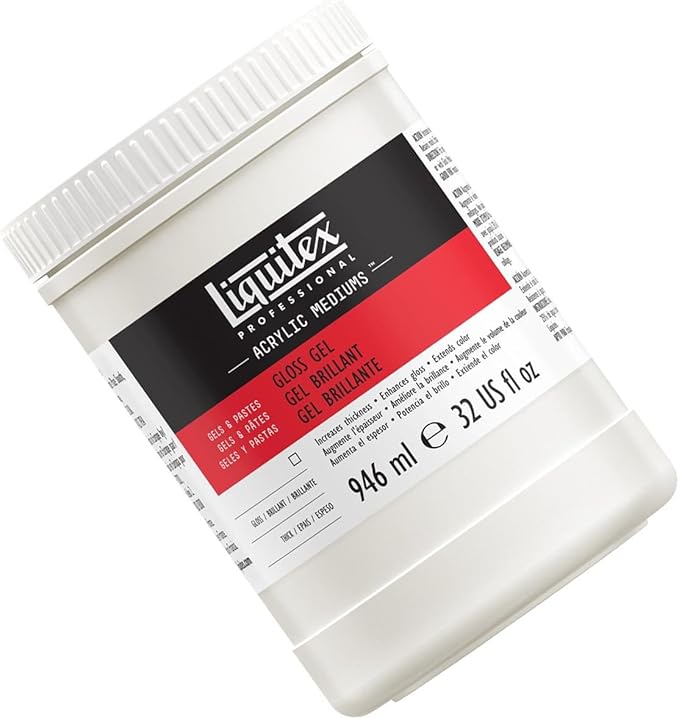 Liquitex Professional Gloss Gel Medium, 946ml (32-oz)