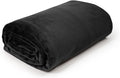 kullaloo Plush Fabric | 2 Yard Solid Black Minky Fabric for Sewing | Super Soft Cuddle Material | for Quilt Backing, Throw Blankets, Pillows, Dog Bed, Stuffed Animals, Costumes, Apparel & More