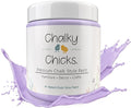 Chalky Chicks All-in-One Chalk Paint for Furniture or Cabinet - 4Fl Oz-Matte Finish Sweet Lilac (Light Purple) for Metal, Wood Furniture Paint - No Sanding All-in-One for Home Decor & Crafts, USA Made