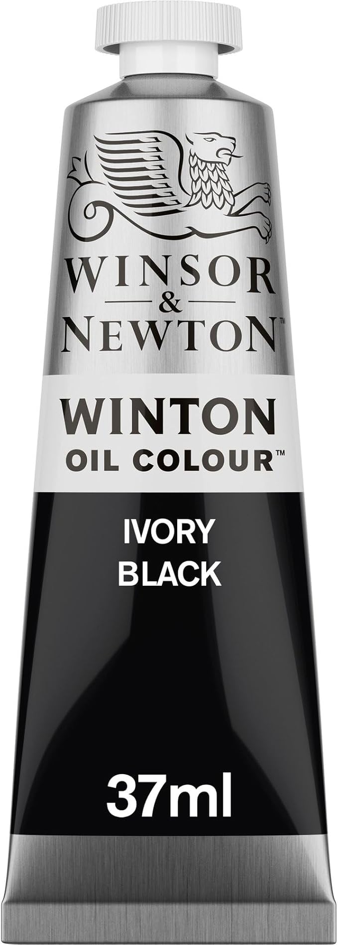 Winsor & Newton Winton Oil Color, 37ml (1.25-oz) Tube, Ivory Black