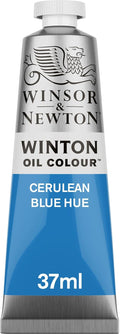Winsor & Newton Winton Oil Color, 37ml (1.25-oz) Tube, Cerulean Blue Hue
