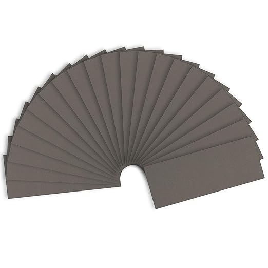 Sandpaper 1500 Grit, Wet Dry Sanding Sheets 9x3.6 inch for Wood Furniture Finishing, Metal Sanding and Automotive Polishing,21 -Sheet
