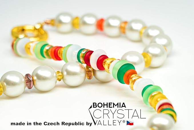 0.88oz (25g) Limited Mix of Czech Glass Spacer Beads Round Space Disc, Size & Color Mix, Spacers 01