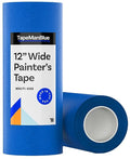 Wide Blue Painters Tape, 12 inch x 60 yds, Made in America, Great Masking Tape for 3D Printing and Laser Cutting, Removes Cleanly for 21 Days