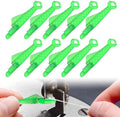 Fish Mouth Sewing Machine Needle Threader,2024 Upgrade Fish Type Needle Threader, Automatic Sewing Needle Threader,Easy Needle Threaders Tool (10 PCS)