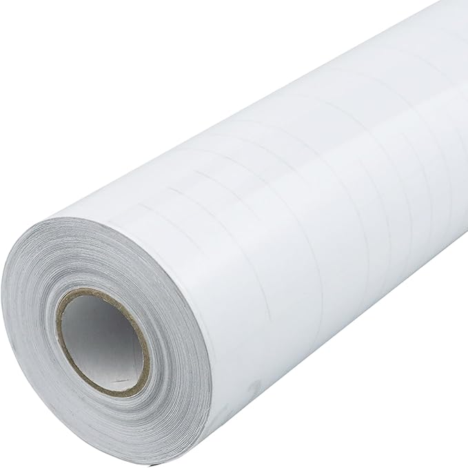 Clear Transfer Paper Tape Roll for Vinyl 12" x 50 FT Medium Tack for Adhesive Vinyl Signs, Application Clear Contact Paper Roll for Silhouette Cameo, Decals, Stickers, Windows (Transparent)