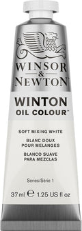 Winsor & Newton Winton Oil Color, 37ml (1.25-oz) Tube, Soft Mixing White