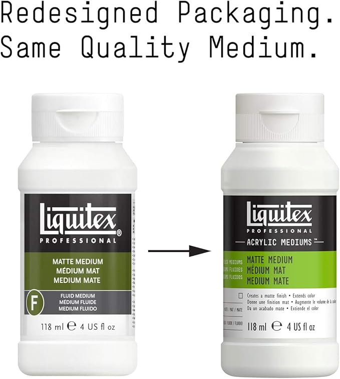 Liquitex Professional Matte Medium, 118ml (4-oz)