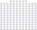 Crafjie 150PCS 1 Inchs Half Foam Balls White Half Round Polystyrene Foam Balls Craft Supplies Hemispherical Christmas Craft Ballfor DIY Home Craft Project and Art Decoration