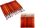 Premium Wood Carving Tools Kit - Durable High Carbon Stainless Steel Power Grip Carving Tool for Kids and Adults - Sculpting Knives for Carving Wood, Pumpkin & Soap - 12 Pieces
