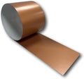 Eagle 1-24 Gauge KYNAR 500 Sheet Metal Flashing Rolls-10 FT Long-Heavy Duty-Commercial Grade-Roofing Flashing, Fascia Cover, Coping Cap-Multiple Sizes (18" x 10 FT, Copper Penny (Painted))