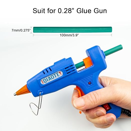 Wax Seal Stick, Ioggtser 20PCS Mini Glue Gun Wax Seal Stick for Wax Seal Stamp, Sealing Wax Sticks for Wedding Invitations, Cards, Envelopes (Sky Blue)