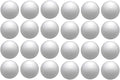 Crafjie 4 Inch Craft Foam Balls 24-Pack, Supplies Foam Balls for Christmas DIY Arts and Crafts, Smooth Polystyrene Foam Ball, for Decoration Household School Projects, White