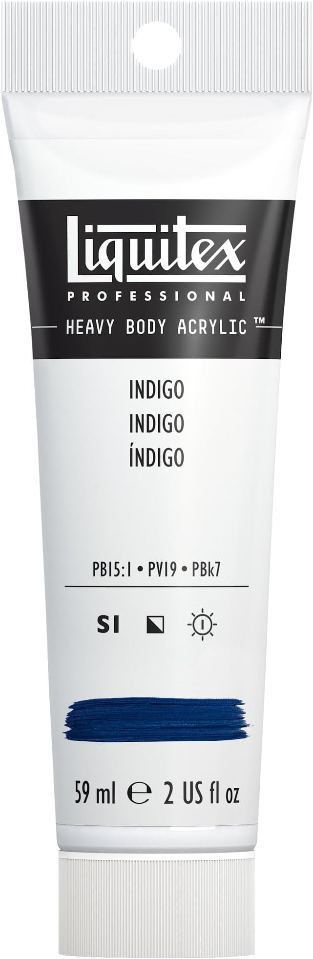 Liquitex Professional Heavy Body Acrylic Paint, 2-oz (59ml) Tube, Indigo