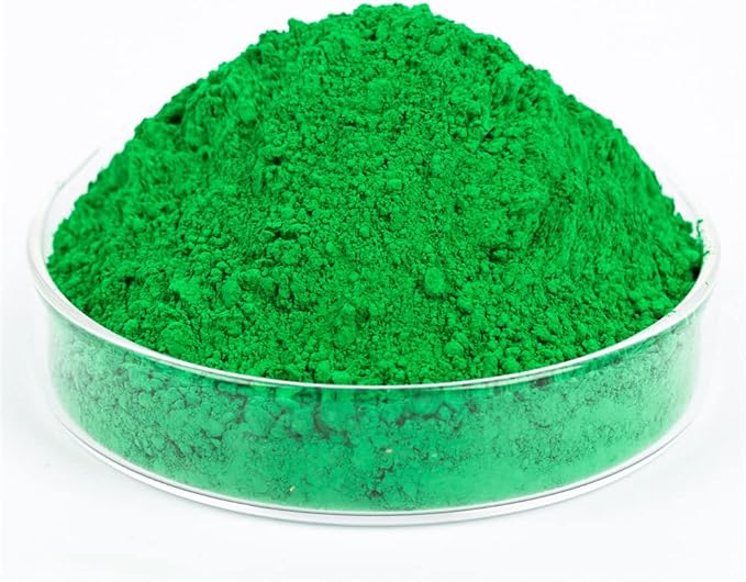 GOODTAKE Concrete Pigment, Grass Green Iron Oxide Pigment Powder, Concrete Cement Dye Color Pigment for Pastel Tile Paint Concrete Cement Mortar Grout (Grass Green, 16 oz)