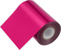 PATIKIL 4"x400Ft Hot Stamping Foil Paper, Heat Transfer Hot Stamping Paper Foil Roll for Leather DIY Logo Decor Craft Gift Package Scrapbook Card, Rose Red