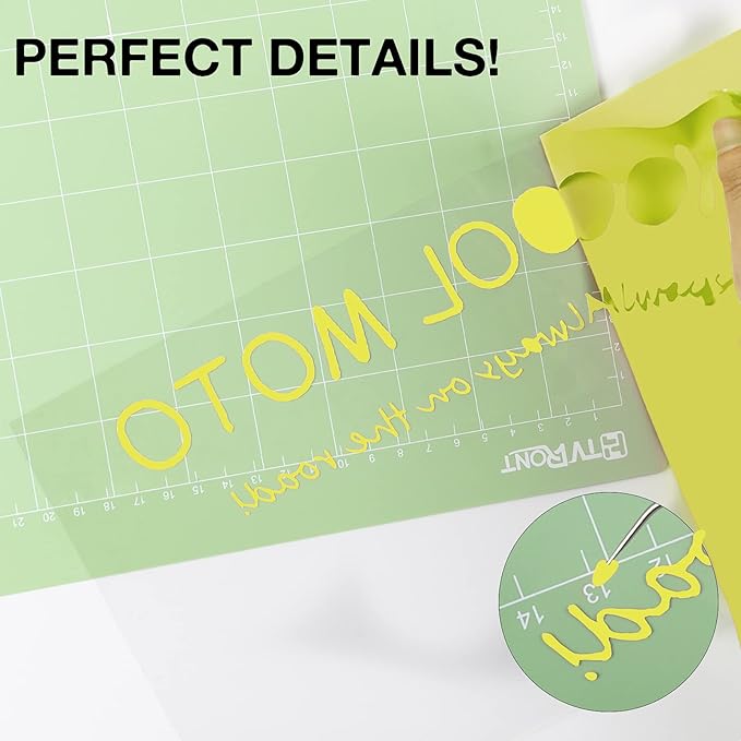 HTVRONT HTV Vinyl Rolls Heat Transfer Vinyl - 12" x 8ft Yellow HTV Vinyl for Shirts, Iron on Vinyl for All Cutting Machine - Easy to Cut & Weed for Heat Transfer Design (Yellow)