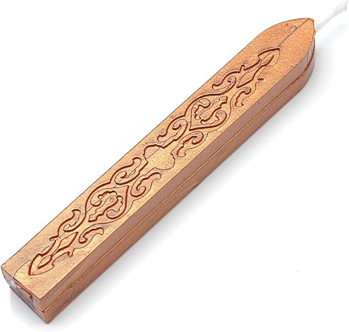 Wax Seal Sticks, Yoption 5 Pcs Totem Fire Manuscript Sealing Seal Wax Sticks with Wicks Multi-Color Cord Wick Sealing Wax for Postage Letter Retro Vintage Wax Seal Stamp (Five Mix Color)