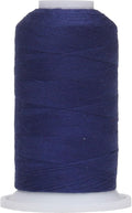 Threadart Polyester All-Purpose Sewing Thread - 600m - 50S/3 - Navy