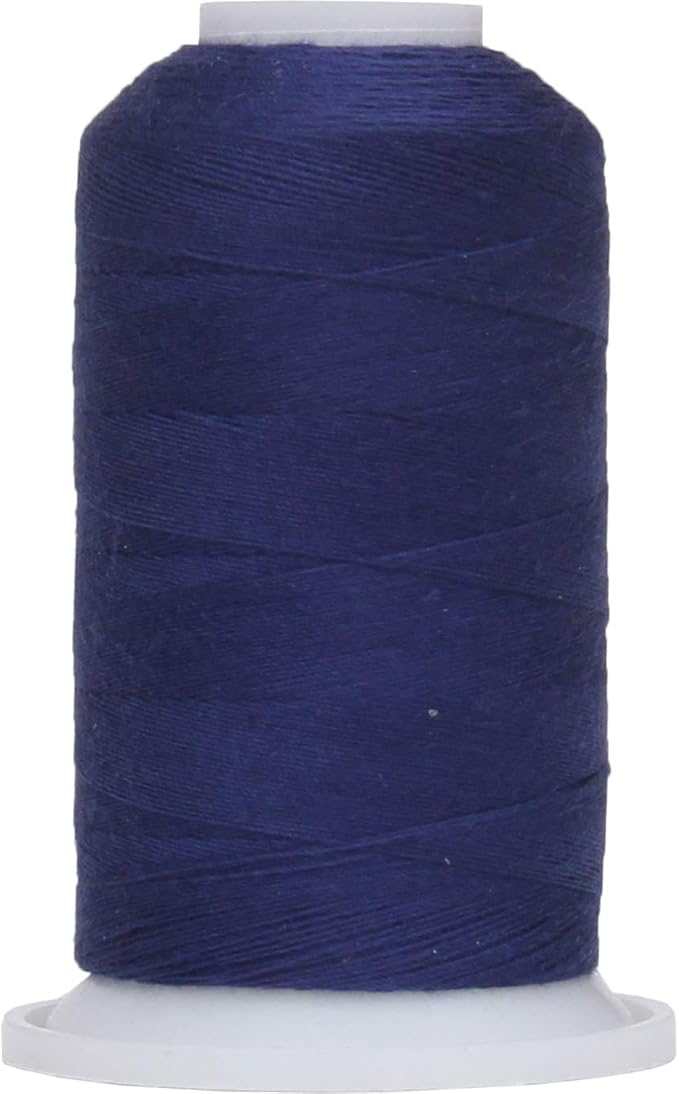 Threadart Polyester All-Purpose Sewing Thread - 600m - 50S/3 - Navy
