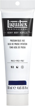 Liquitex Professional Heavy Body Acrylic Paint, 4.65-oz (138ml) Tube, Prussian Blue Hue