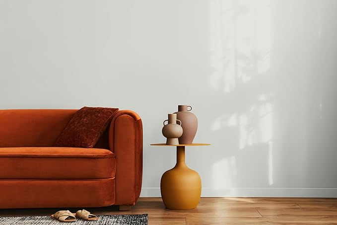 EVOLVE Paint & Primer: Environment-friendly, Low Sheen with One-coat Coverage for Interior & Exterior surfaces (Morning Frost, 1-Gallon)
