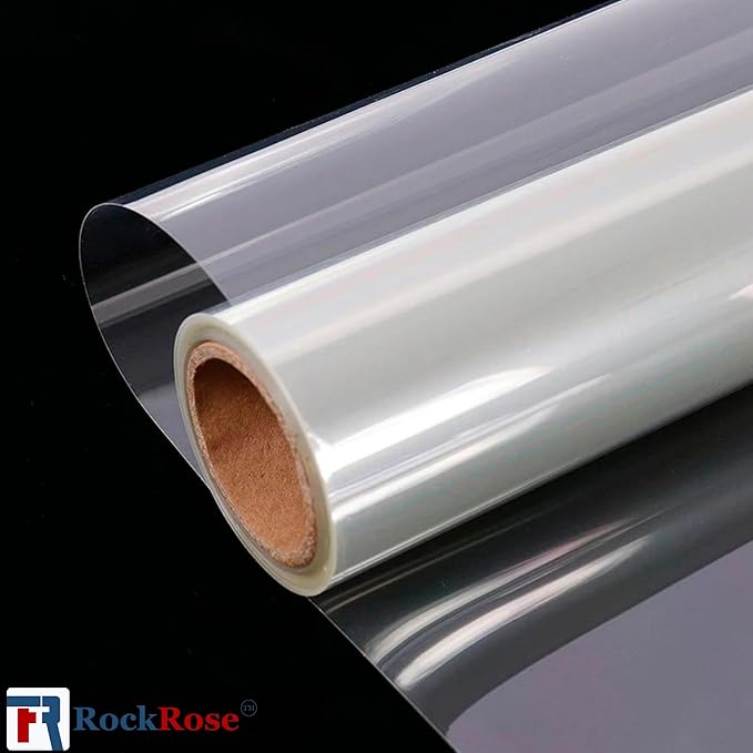 UV 99% VLT Security and Safety 4 Mil Clear Window Film Shatterproof Anti Shatter Tempered Glass Film for Home and Office Windows (Clear, 30 in x 100 FT)