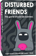 Disturbed Friends Party Game - Find Out Who Your Friends are! Hilarious Card Game for Adults, Friends, Family, College Students, Fun Parties and Board Games Night with Your Group