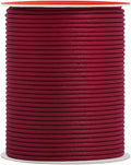 Mandala Crafts 2mm 109 Yards Maroon Cotton Waxed Cord for Jewelry Making Bracelet Cord Waxed String - Beading String Thread Jewelry Cords for Necklaces String