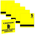 5PCS Laser Engraving Double Color ABS Plastic Sheet,Two-Tone Laserable Engraving Plastic Sheets for Name Badge,Office Label,Laser Artistic Product,Size 11.73" x 11.73",Lemon Yellow/Black