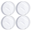 80PCS Heavy Duty Double Sided Adhesive Mounting Circle Tape- Waterproof,Strong Adhesion,Clear, High Strength,No Residue Removability for Hanging,Wall Mounting, Home Decor,Adhesive for Shower
