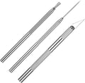 3 in 1 Clay Needle Tools Sculpting Ceramics, Wire Texture Pottery Clay Tool Kit Brush Tools Pottery Craft Tool Carving Knife and Needle, Ceramic & Pottery-Tool Includes Sculpture Feather Pin