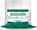 BAKELL Peacock Green Art & Craft Glitter, 5g Jar | Dazzler DUST | Non-Toxic Decorating Glitter | Arts, Crafts, Slime, Glue, Paint, Face & Body (Peacock Green)