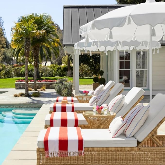 FoamRush 8" x 24" x 24" Water-Resistant Dry Fast Outdoor Upholstery Foam Sheet for Outdoor & Marine Furniture (Chair Cushion Foam for Patio Furniture, Boat Seat Cushion Replacement)