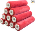 Premium 4-Inch Mohair Mini Paint Roller Covers - 10-Pack, Lint-Free & Shed-Resistant for Smooth Finishes – Ideal for Cabinets, Trim & Doors – Works with All Paints & Stains (10-Pack)