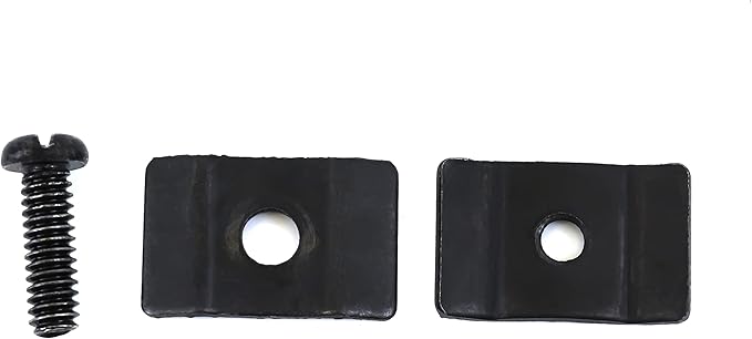 Gridwall Joining Clip Connectors for Grid Panels, Powder-Coated or Chrome Plated Steel (Quantity 10) (10, Black)