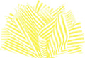 Flexicore Packaging Yellow Pin Stripe Print Gift Wrap Tissue Paper Size: 15 Inch X 20 Inch | Count: 10 Sheets | Color: Yellow Pin Stripe