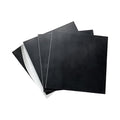 4 Pieces Neoprene Rubber Pads with Adhesive Backing 1/8 in Thick x 4 in x 4 in, Anti Vibration Pads, Rubber Block for Anti-Slip, Shock Absorption, Protection