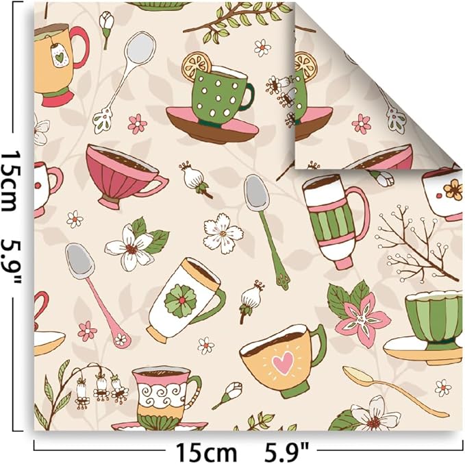 Origami Paper Kit Dobule Sided 100 Sheets 100 Colors 6 Inch Japanese Chiyo Square Easy Fold Arts Crafts DIY Handwork Origami Papers Beginner Coffee Newspapers