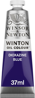 Winsor & Newton Winton Oil Color, 37ml (1.25-oz) Tube, Dioxazine Blue