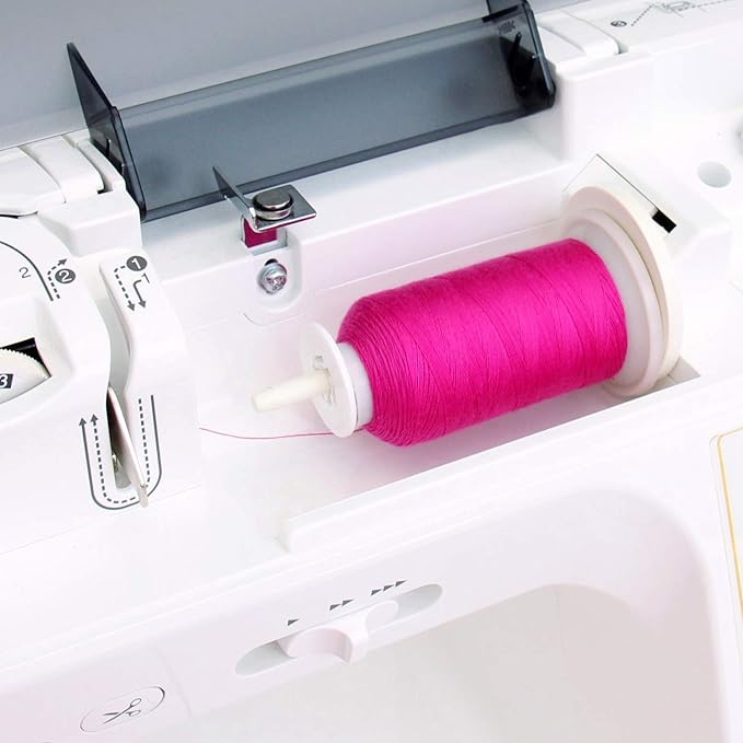 Threadart Polyester All-Purpose Sewing Thread - 600m - 50S/3 - Chocolate
