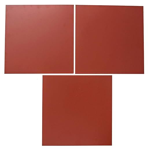 EAGLE 1: 12" x 12" 26 Gauge Sheet Metal Squares (3 Pack Per Order, Multiple Colors) Great for Arts, Crafts, DIY Home or Work Projects (18" X 18", Barn Red)