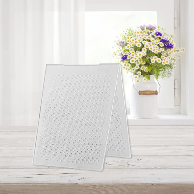 3-D Textured Impressions Dots Embossing Folder, Background Plastic Embossing Folder Template for Card Making Scrapbooking Paper Craft Album Stamps DIY Décor