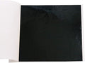 KINNO Imitation Gold Leaf Sheets Black Foil Multipurpose for Home, Wall, Frame, Ceiling, Furniture Decoration, 100 Sheets 3.15 by 3.35 Inches