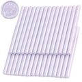 Light Purple Wax Seal Sticks, 30pcs Sealing Wax Sticks, HOSEALING Glue Gun Wax Seal Sticks for Wax Seal Stamp, Premium Sealing Wax for Wedding Invitations, Letter, Envelope (Mini Size)