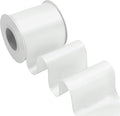 Off White Satin Ribbon 3 Inch X 15 Yards Solid Color Double Faced Ribbons Perfect for Crafts Wedding Decor Bow Making Arts Sewing and More